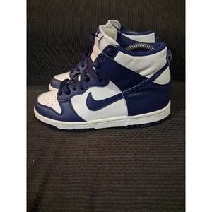 Nike Dunk High GS Midnight Navy DB2179-104 Unisex Kids Sneakers 4Y